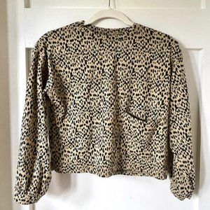 Zara Kids Animal Print Top Size 10